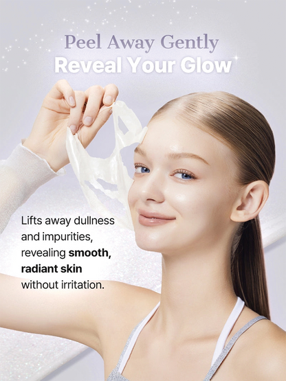 LumiGlass Radiance Hydrogel Mask – Instant Glass Skin Glow