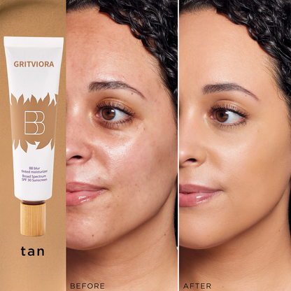 🎉 Buy 1 Get 1 FREE Today | Blur Glow SPF 30 Tinted Moisturizer for Radiant, Smooth-Looking Skin