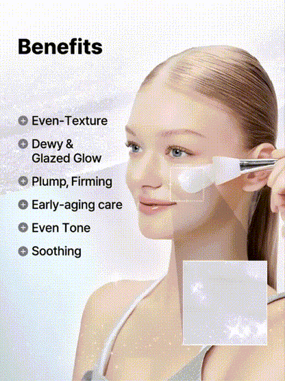 LumiGlass Radiance Hydrogel Mask – Instant Glass Skin Glow